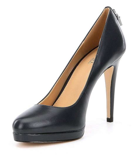 michael kors heel shoes|michael kors closed toe pumps.